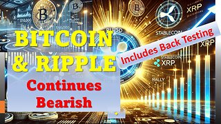 BITCOIN & Ripple Continue Bearish