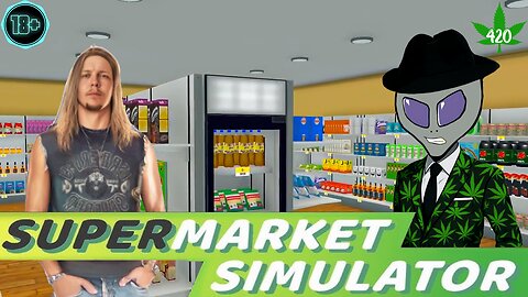 me and the alien fucking shiiit up on the grocery sim