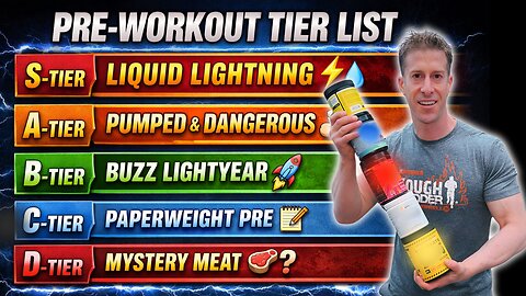 Ultimate Pre Workout Tier List | 2026