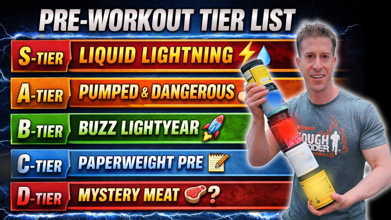 Ultimate Pre Workout Tier List | 2026