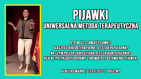 PIJAWKI - ZDROWIE ZA GROSZE | Klaudia Cwajna | Babie Lato 2025