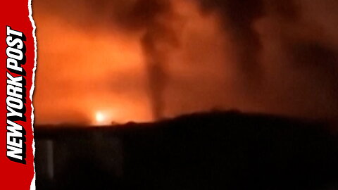 New footage shows massive US military strike during Maduro capture