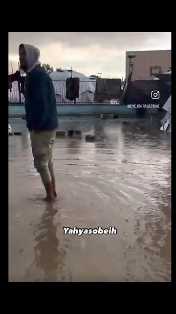 GAZA: TENTS DESTROYED; BABIES FREEZING TO DEATH