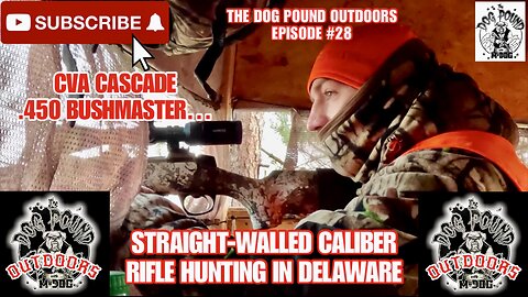 RIFLE HUNTING FOR “ANTLER-LESS” WHITETAIL DEER IN DELAWARE! DECEMBER DOE PATROL PART 1!