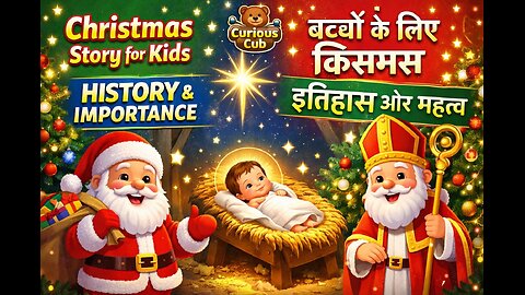 The Complete Story of Christmas 🎄 | History, First Celebration & Importance for Kids | Curious Cub