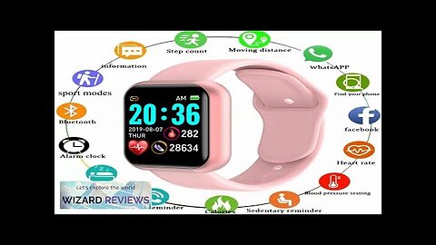 Multifunctional Smart Watch Men Women Bluetooth Connected Phone Music Fitness Sports Review