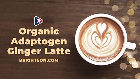 Organic Adaptogen Ginger Latte