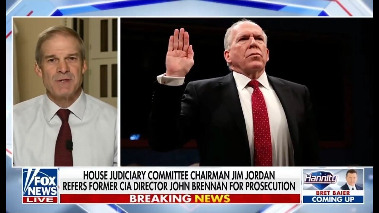 Rep Jim Jordan: We HAVE THE EVIDENCE Against John Brennan
