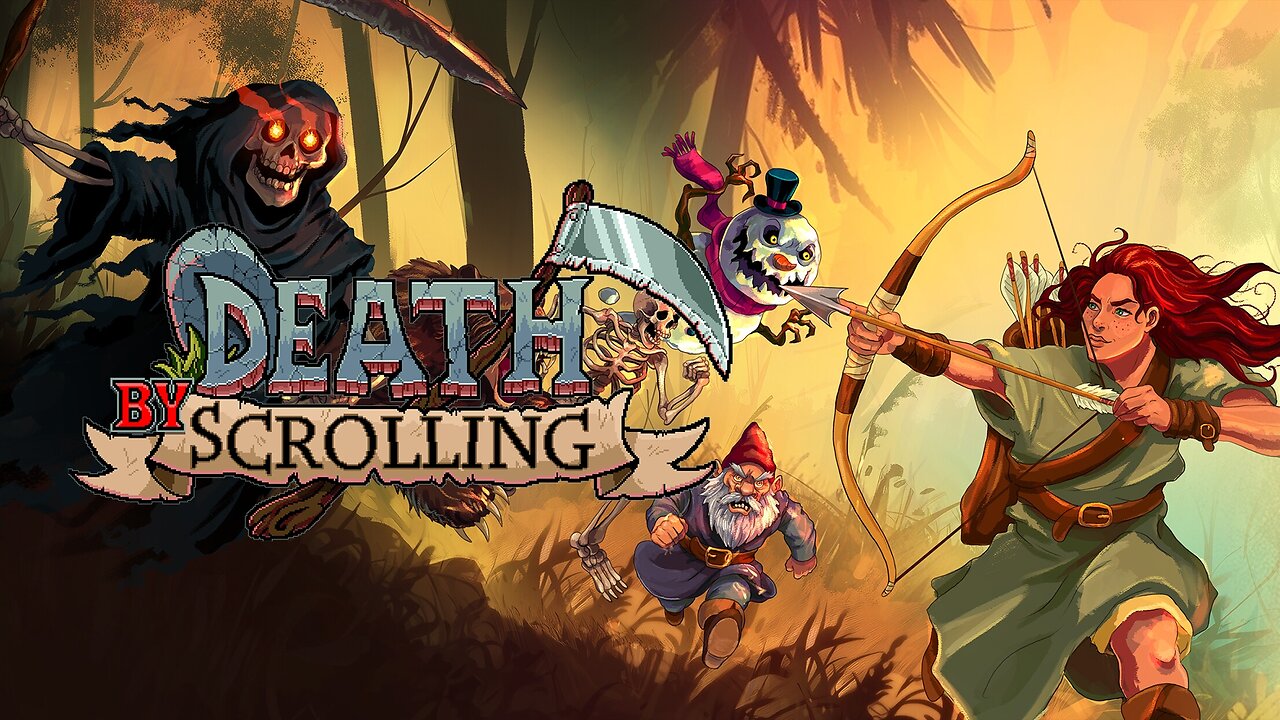 Death By Scrolling | Gameplay Trailer | Gamflix