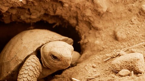 Filming Galapagos Giant Tortoise Hatchlings