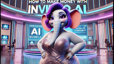 How to Make Money with InVideo AI – Fun & Easy Guide with Ellie the Elephant