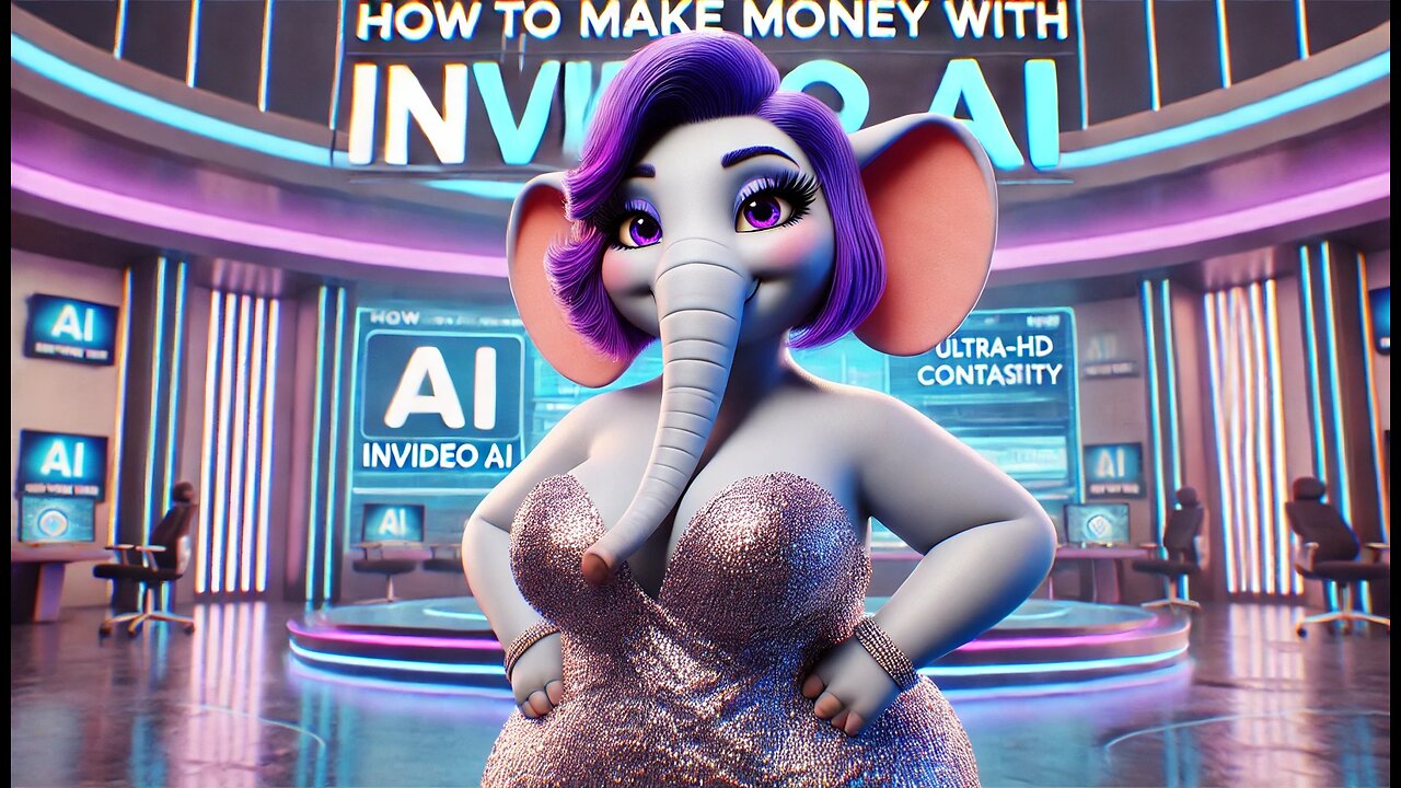 How to Make Money with InVideo AI – Fun & Easy Guide with Ellie the Elephant