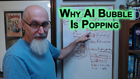 Why AI Bubble Is Popping: Circular Accounting, Data Center Boom & Bust, Energy & Water Consumption