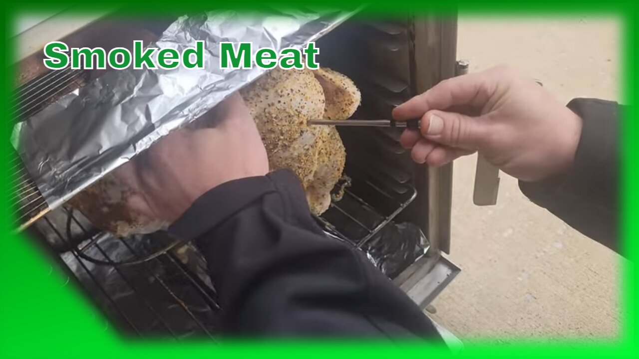 Smooking Meat for the Pantry Challenge