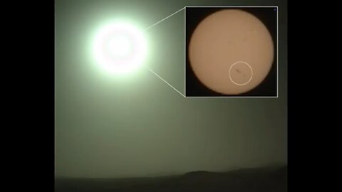 Backside Solar Activity Report From Mars!