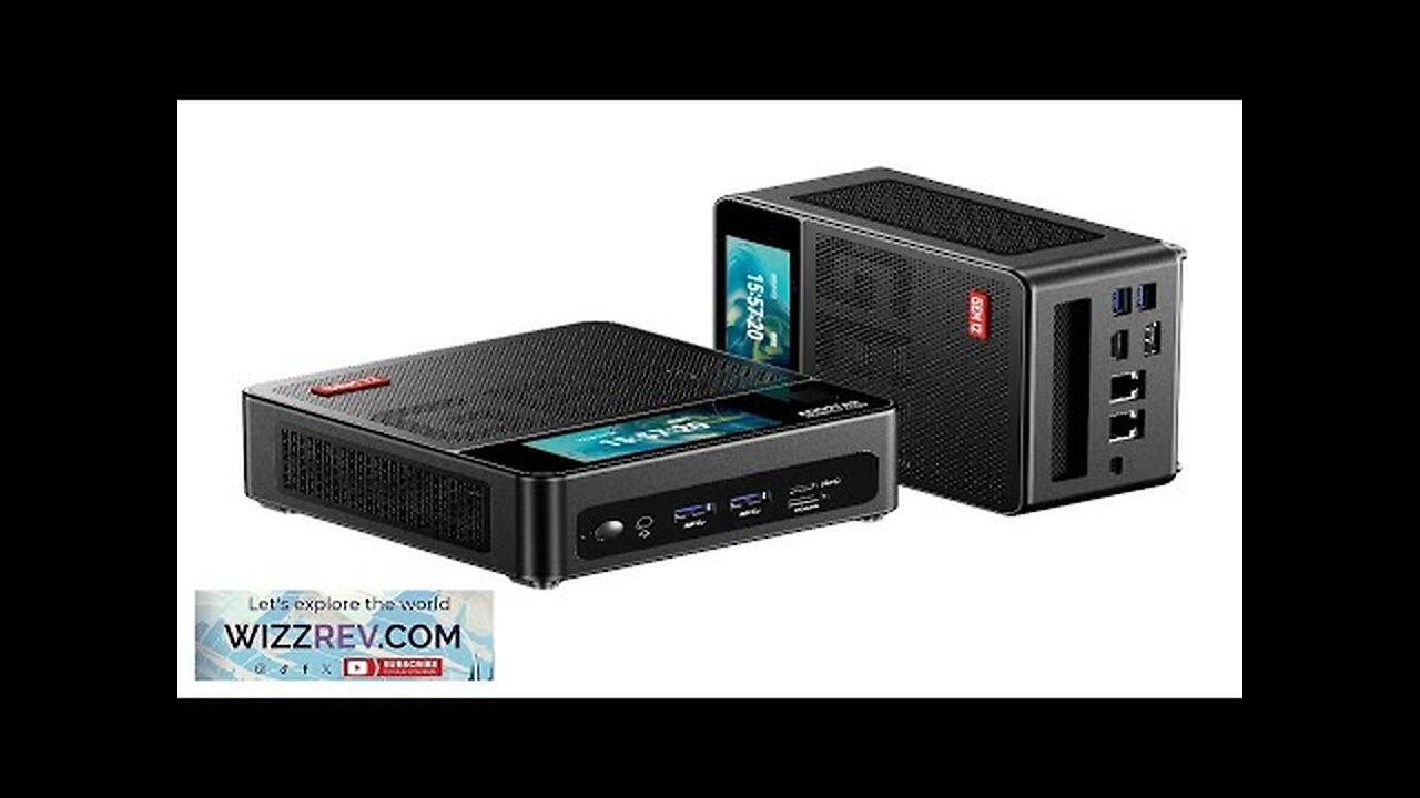 AOOSTAR GEM12 PRO Mini PC With Screen Fingerprint Unlocking AMD Ryzen 7 Review