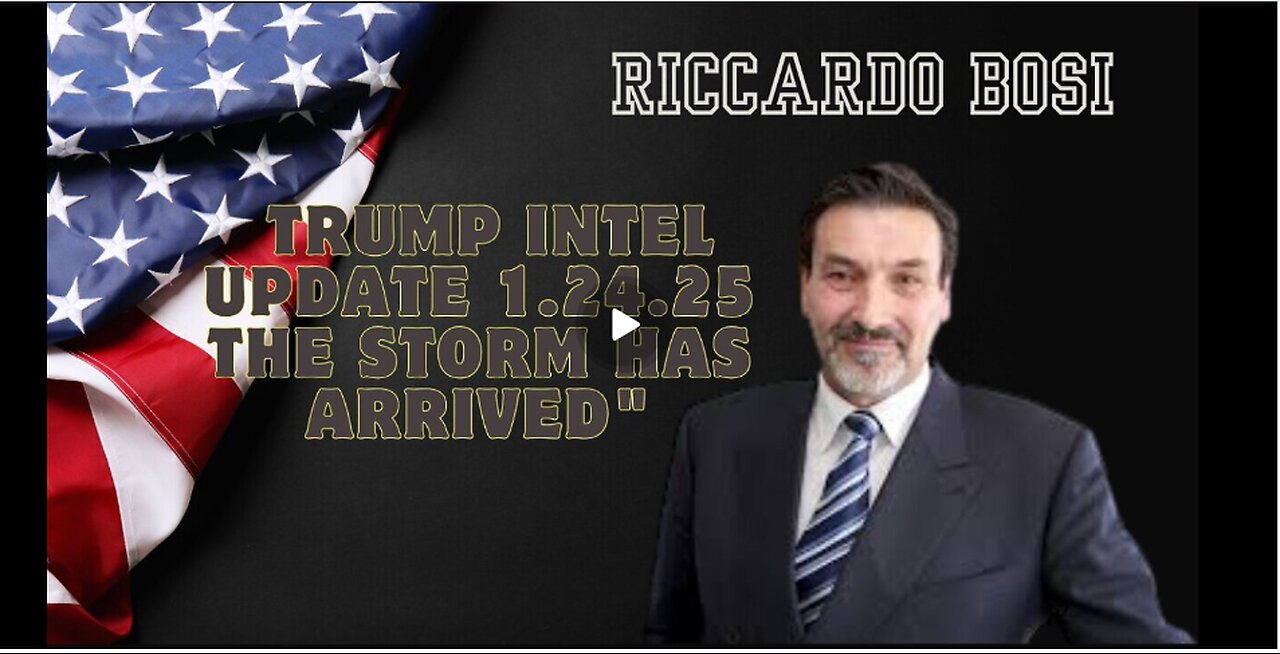 LTC Riccardo Bosi & JMC Big Q- Trump Intel Update 1.24.25 - The Storm Has Arrived