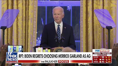 Biden Reportedly Regrets Selecting Merrick Garland As Attorney General