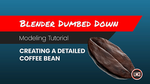 Blender Dumbed Down: Creating a detailed coffee in Blender #blender3d #coffee #tutorial #3dmodeling