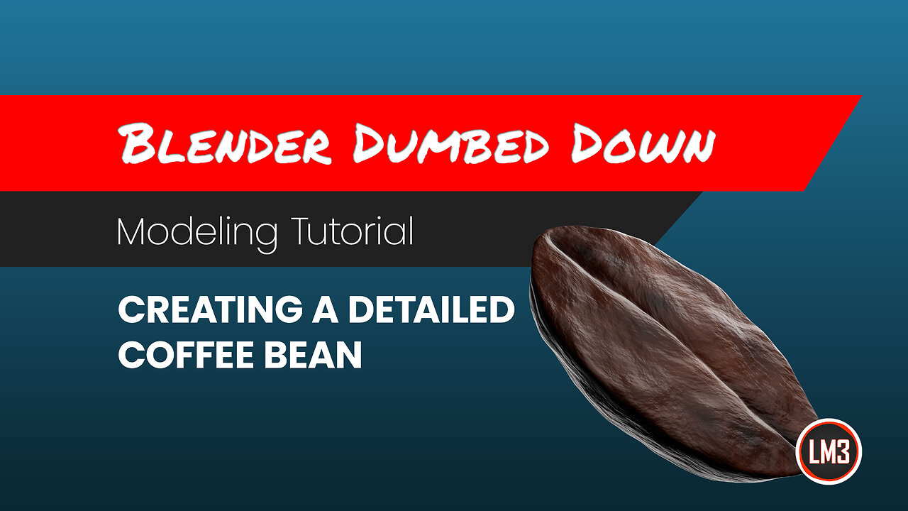 Blender Dumbed Down: Creating a detailed coffee in Blender #blender3d #coffee #tutorial #3dmodeling