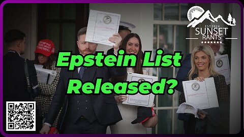 What we Learned About the Epstein List Tonight on Sunset Rants