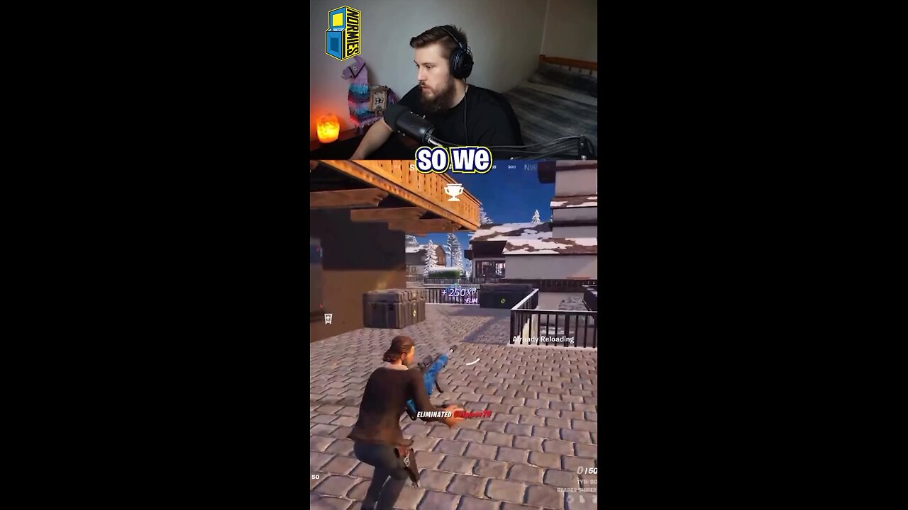 Wait for it.. This is what happens when you spend all your time playing Fortnite #fortnite