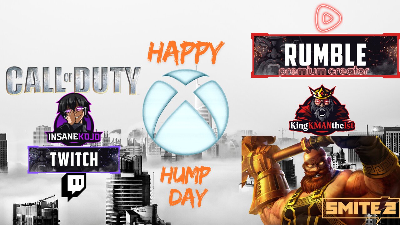 🔴Live: KMAN With Kojo: Playing CALL OF DUTY, then SMITE 2 | Happy Hump Day