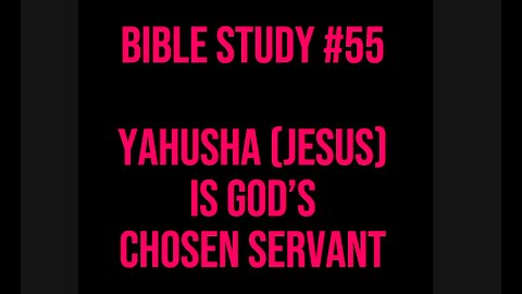 Good Morning ☀️ Bible Study #55 📖 Jesus Is God’s Chosen Servant #ASL #deaf #signlanguage