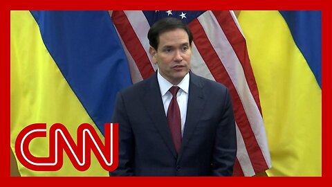Secretary Rubio speaks about discussions with Ukraine