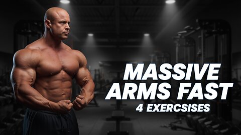From The Vault: Build MASSIVE Arms FAST (My 4 Exercise Arm Day)
