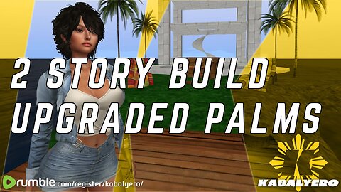 Back in Alife Virtual: Building a 2-Story House + Palm Tree Upgrades!