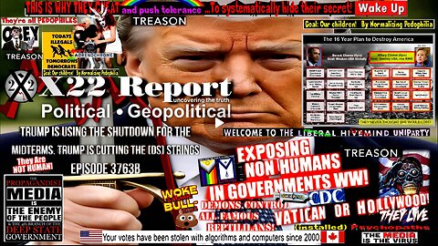 Ep 3763b - Trump Is Using The Shutdown For The Midterms, Trump Is Cutting The [DS] Strings