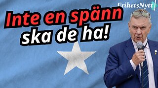 "Somaliaavtalet visar hur oduglig regeringen är" - Roger Richthoff