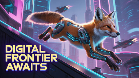 CYBER Fox Takes You On Amazing Adventures Through Cyber Space! Hello Chat?!