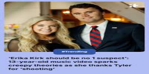 Erika Kirk Meme Sparks Fury Amid ‘Sick’ Rumor