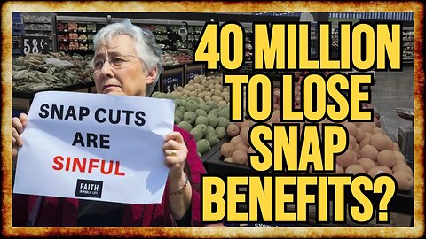 40M People May LOSE Food Stamps as Feds REFUSE To Pay During Shutdown