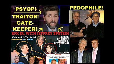 Pedophile Satanist Trump and Pedophile Faggot RFK Warns Pedophile Faggot Bill Gates!