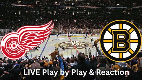 Detroit Red Wings vs. Boston Bruins LIVE Play by Play & Reaction