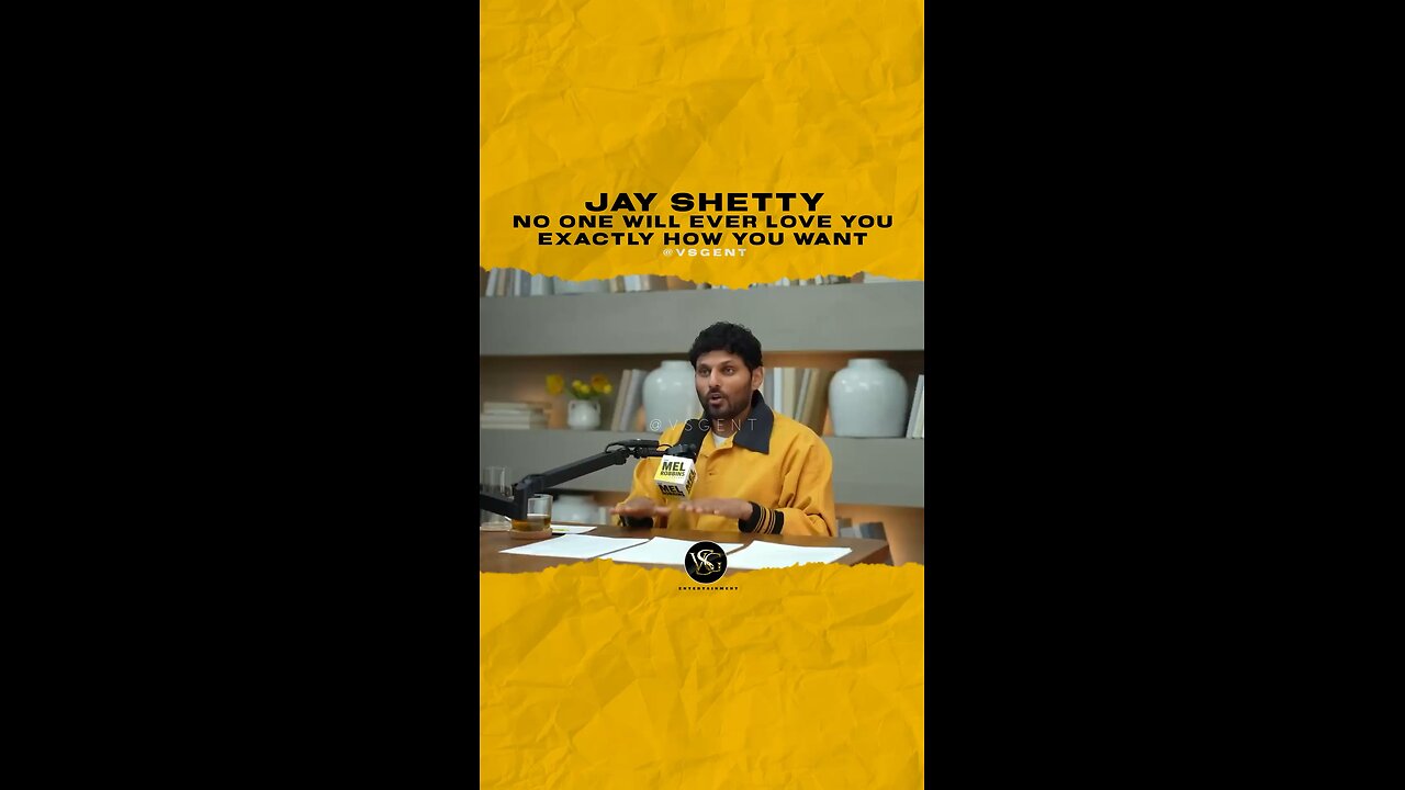 @jayshetty No one will ever love you exactly how you want
