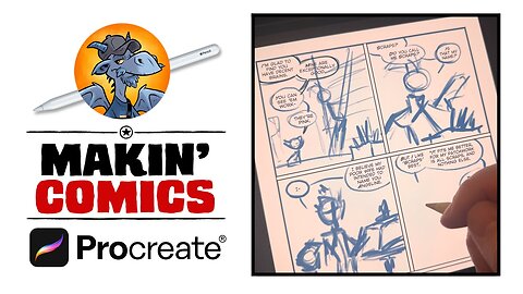 Makin’ Comics - HOW I LETTER & LAYOUT A PAGE!