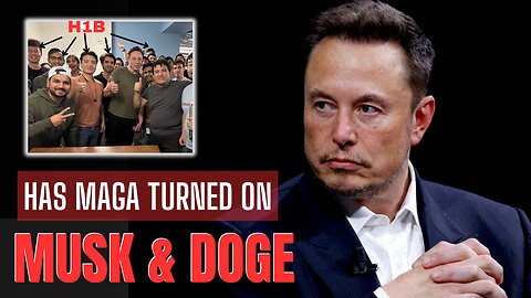 MAGA OUTRAGED With Elon Musk & Vivek Over America Second Immigration Policy