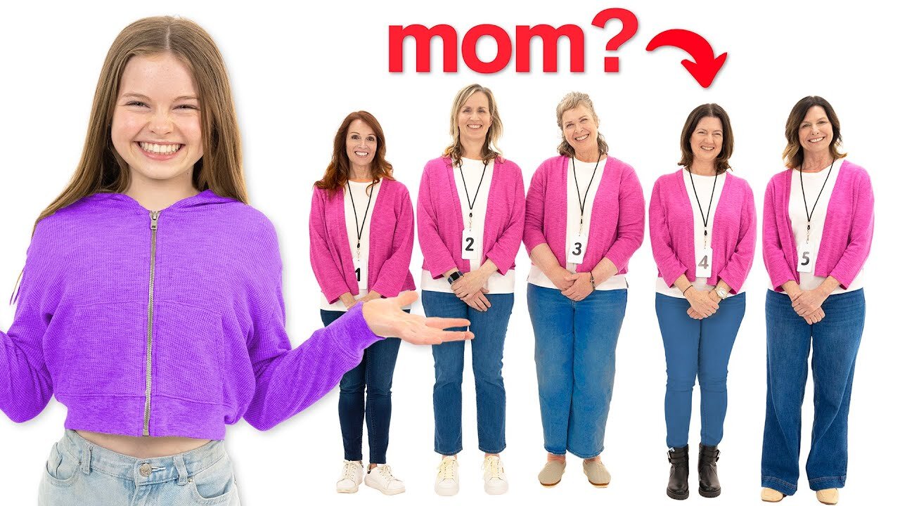 Guess which is My Mom!*Emotional*