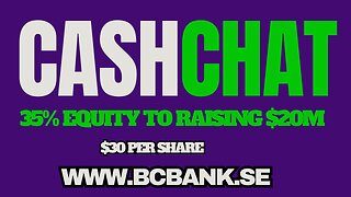 BREAKING: CASH CHAT ISSUES 35% EQUITY — YOUR CHANCE TO OWN AFRICA'S FUTURE!