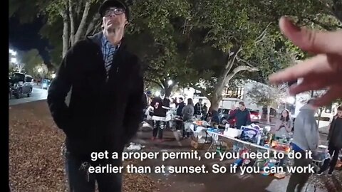 Pensacola Florida Food not Bombs Man Arrested