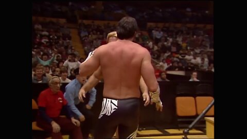 12-7-1985-dream team of Brutus beefcake & Greg valentine vs. killer bees