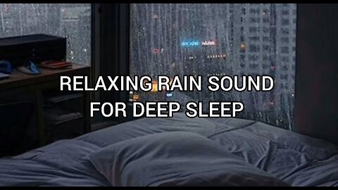 10 Minute Rain Sound for Sleep 10 Minute Rain Sound for Sleep Relaxation Rain music for Insomnia