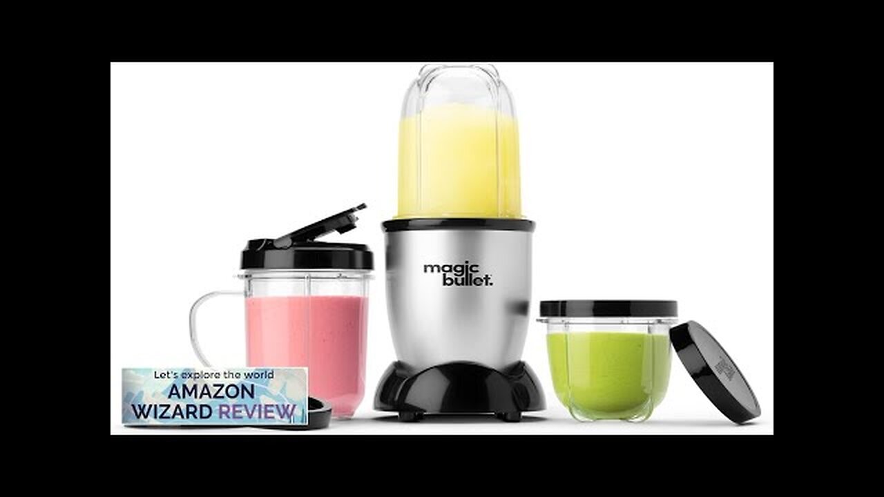 Magic Bullet Blender Small Silver 11 Piece Set Review