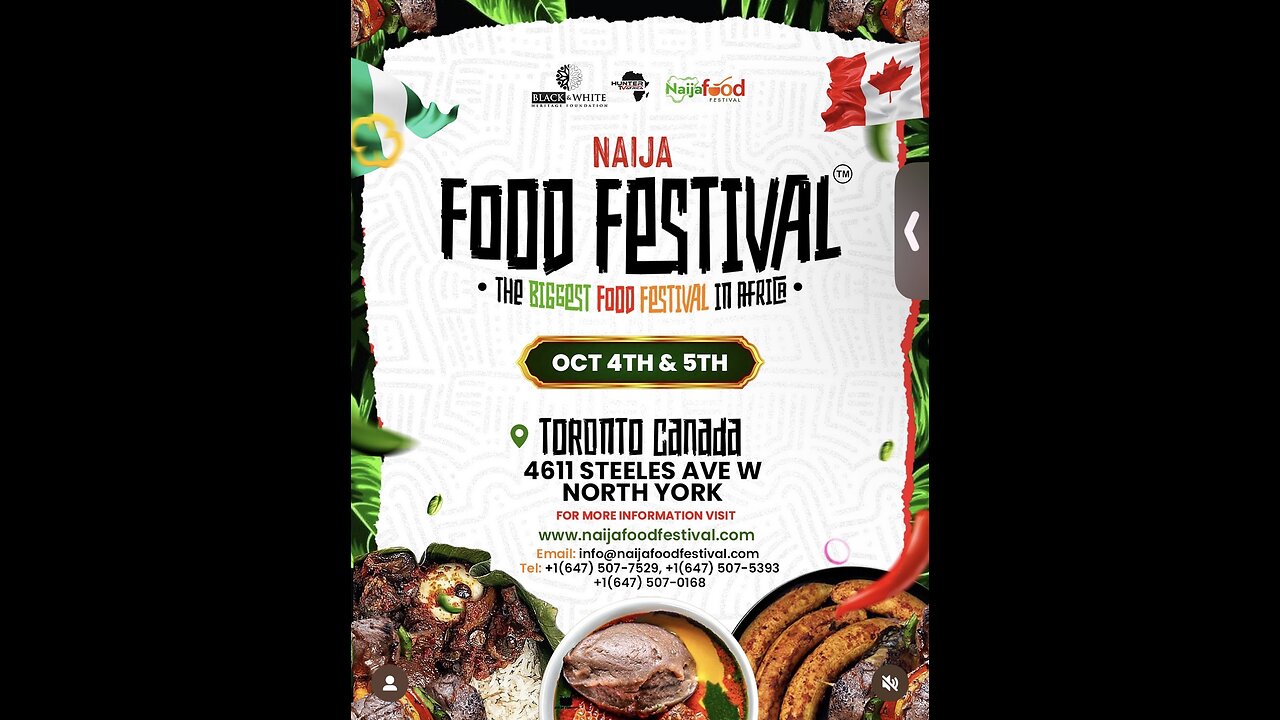 Naija Food Fest In Toronto DAY 1 ft Hilda Baci, MR P, Peller, Jarvis, 9ice, Bhadboi OML,Rybeena OCT4
