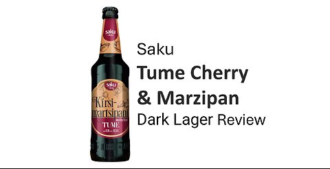 Saku Tume Cherry & Marzipan Dark Beer Review