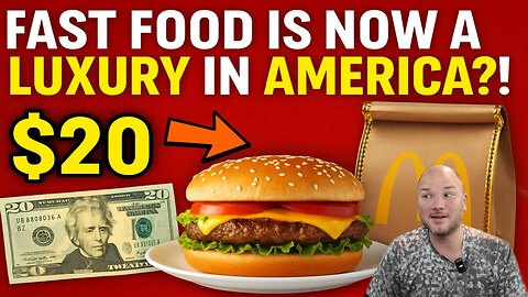 Fast Food Is Now a LUXURY in America?! Prices Are OUT OF CONTROL in 2025!